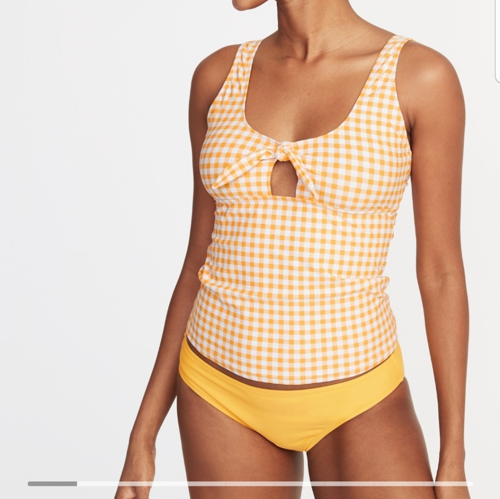 Old Navy Tie-Front Tankini Top For Women Sz. S